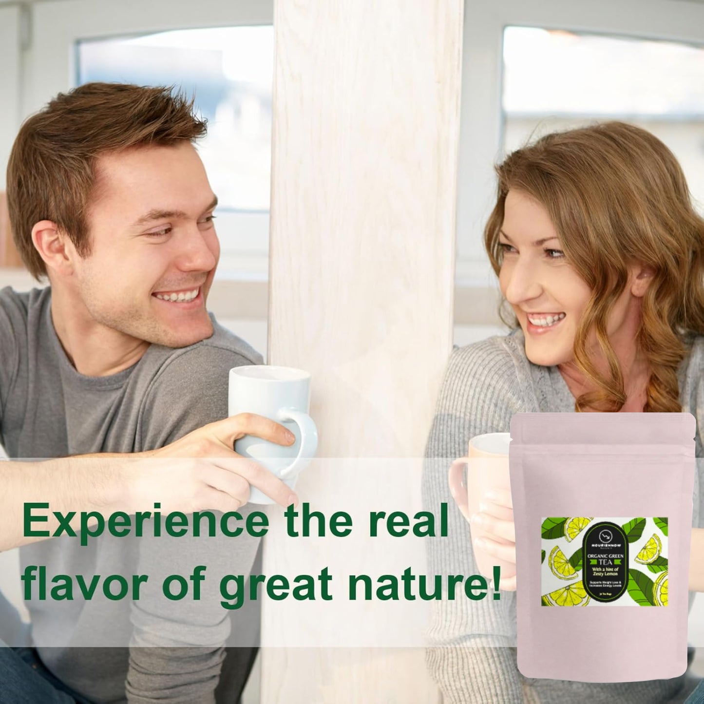 Organic Green Tea (Zesty Lemon)