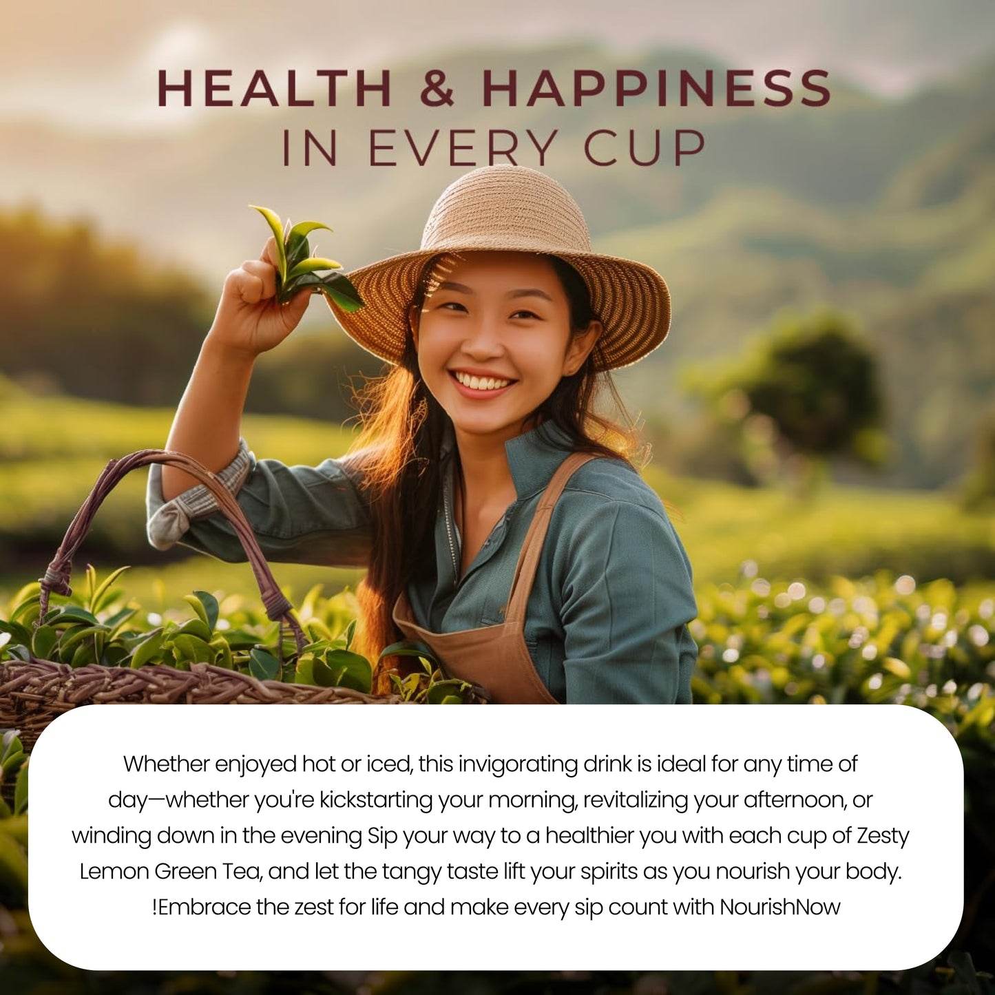 Organic Green Tea (Zesty Lemon)