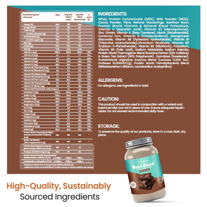 Milk Chocolate Meal Replacement Shake