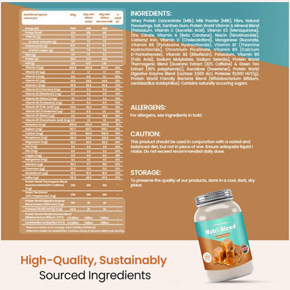 Salted Caramel Meal Replacement Shake